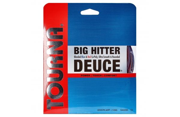 Теннисная струна Tourna Big Hitter Deuce (12,2 м) красный/синий
