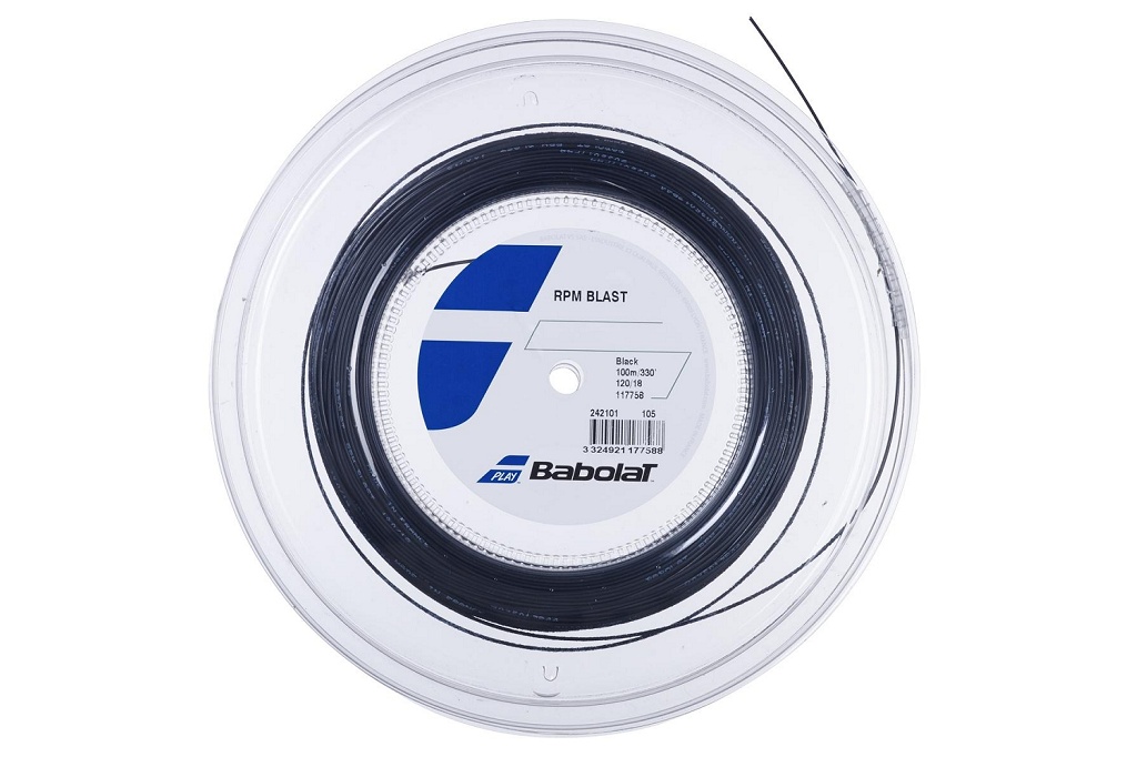 Теннисная струна Babolat RPM Blast 1.25 Черная 100 м