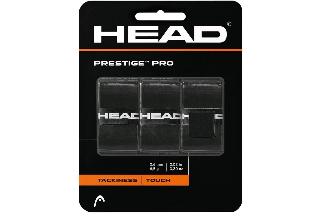 Намотка Head Prestige Pro Overwrap 3 штуки (черный)