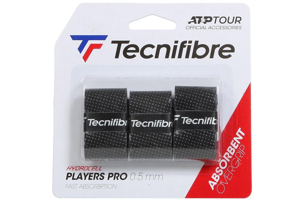 Намотка Tecnifibre Players Pro Black 3 штуки (черный)