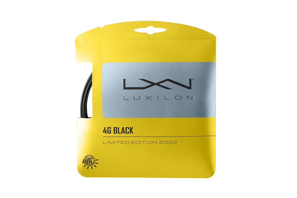 Теннисная струна Luxilon 4G Black 1,25 (12,2 м)
