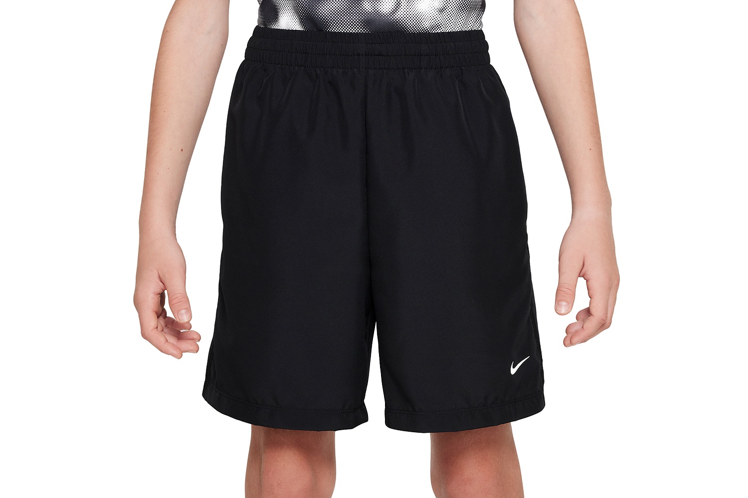 Шорты теннисные Nike Multi Boys Dri-Fit Training Shorts (черный)