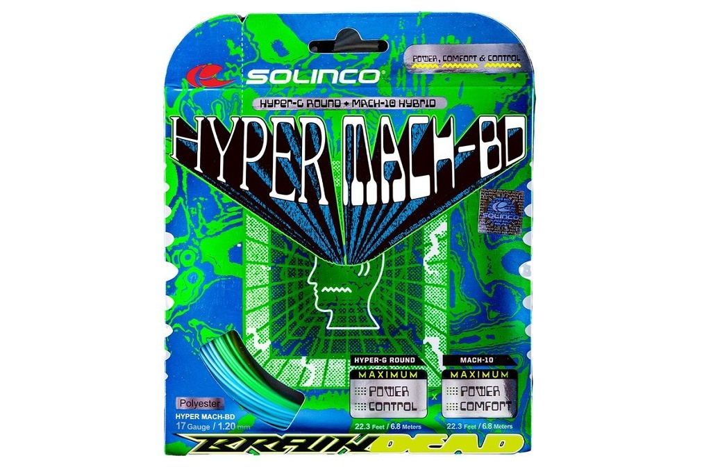 Теннисная струна Solinco Hyper-Mach BD (2x6,8 м)