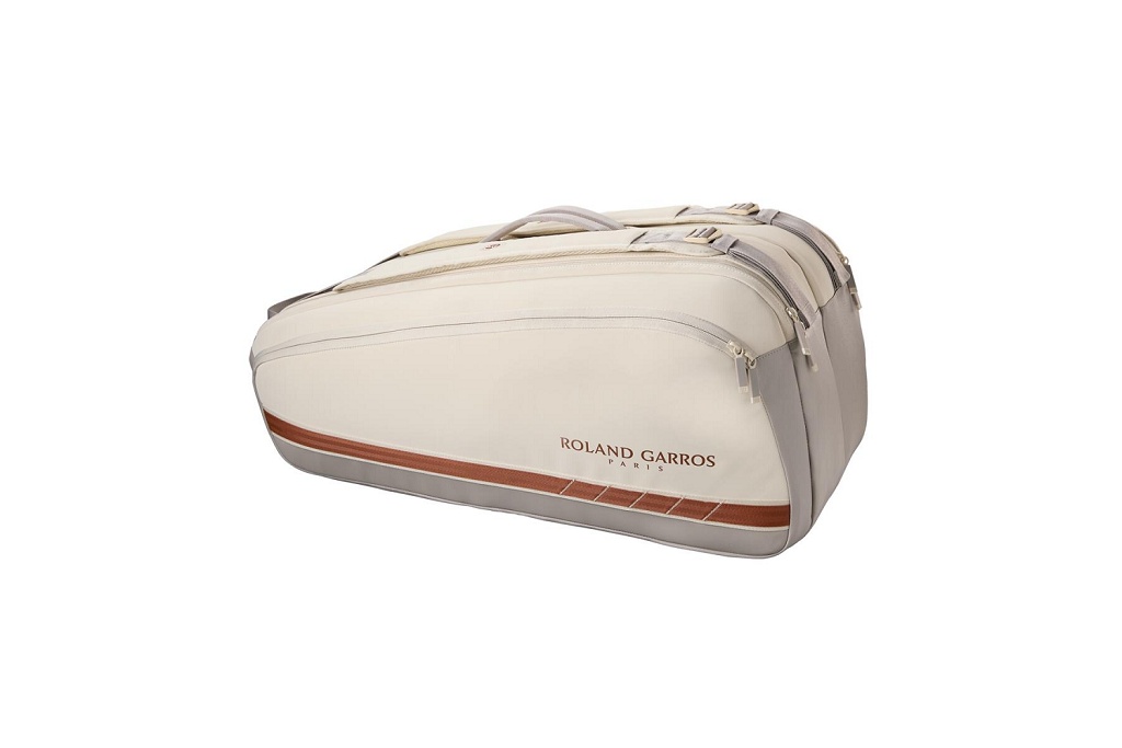 Сумка теннисная Wilson Super Tour Roland Garros  9 Pack 2025 (бежевый)