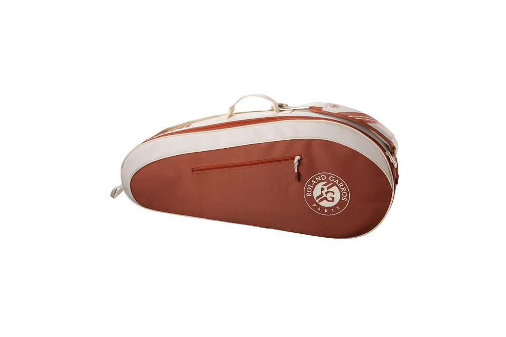 Сумка теннисная Wilson Roland Garros Team 3 Pack 2025 (бежевый/коричневый)