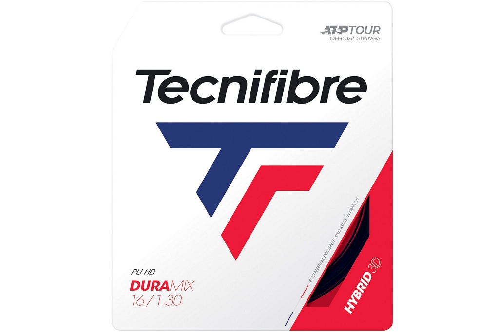 Теннисная струна Tecnifibre Duramix HD (12,2 м), черный