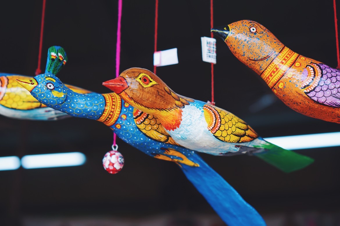 Подвески-птицы