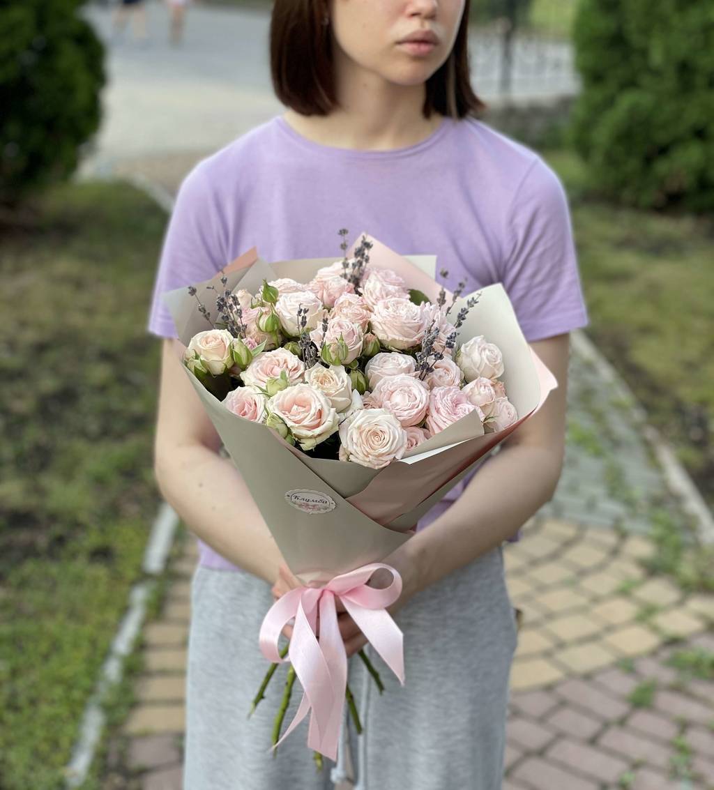 Букет "Лавандовые нотки"