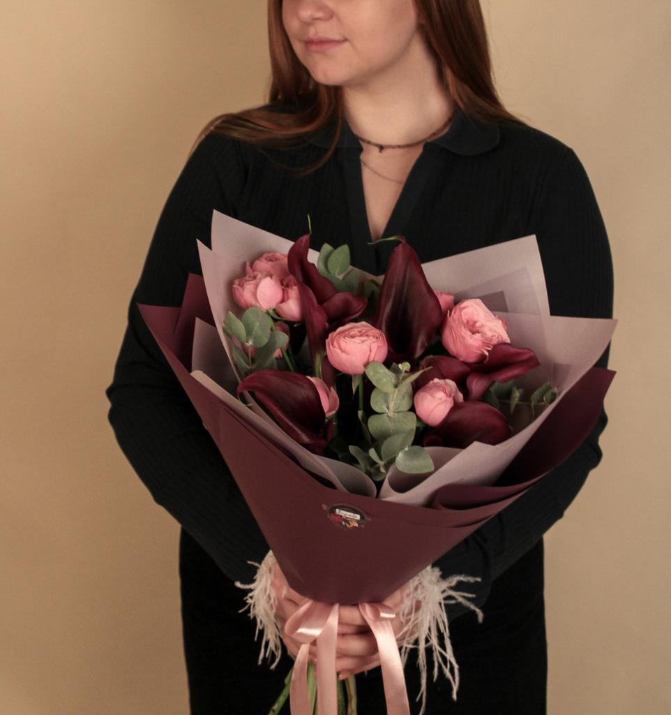 Букет «Cherry wine»