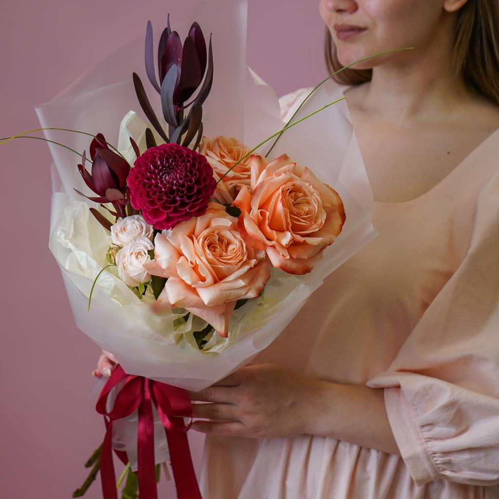 Букет «Бархатный Ренессанс»