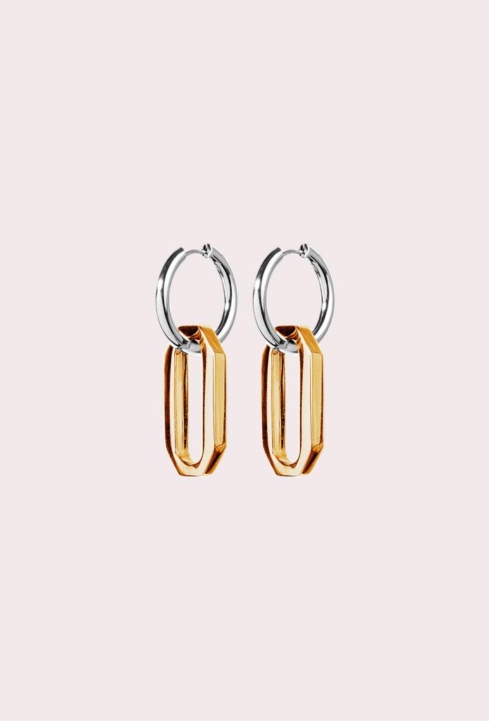 серьги CHAIN gold