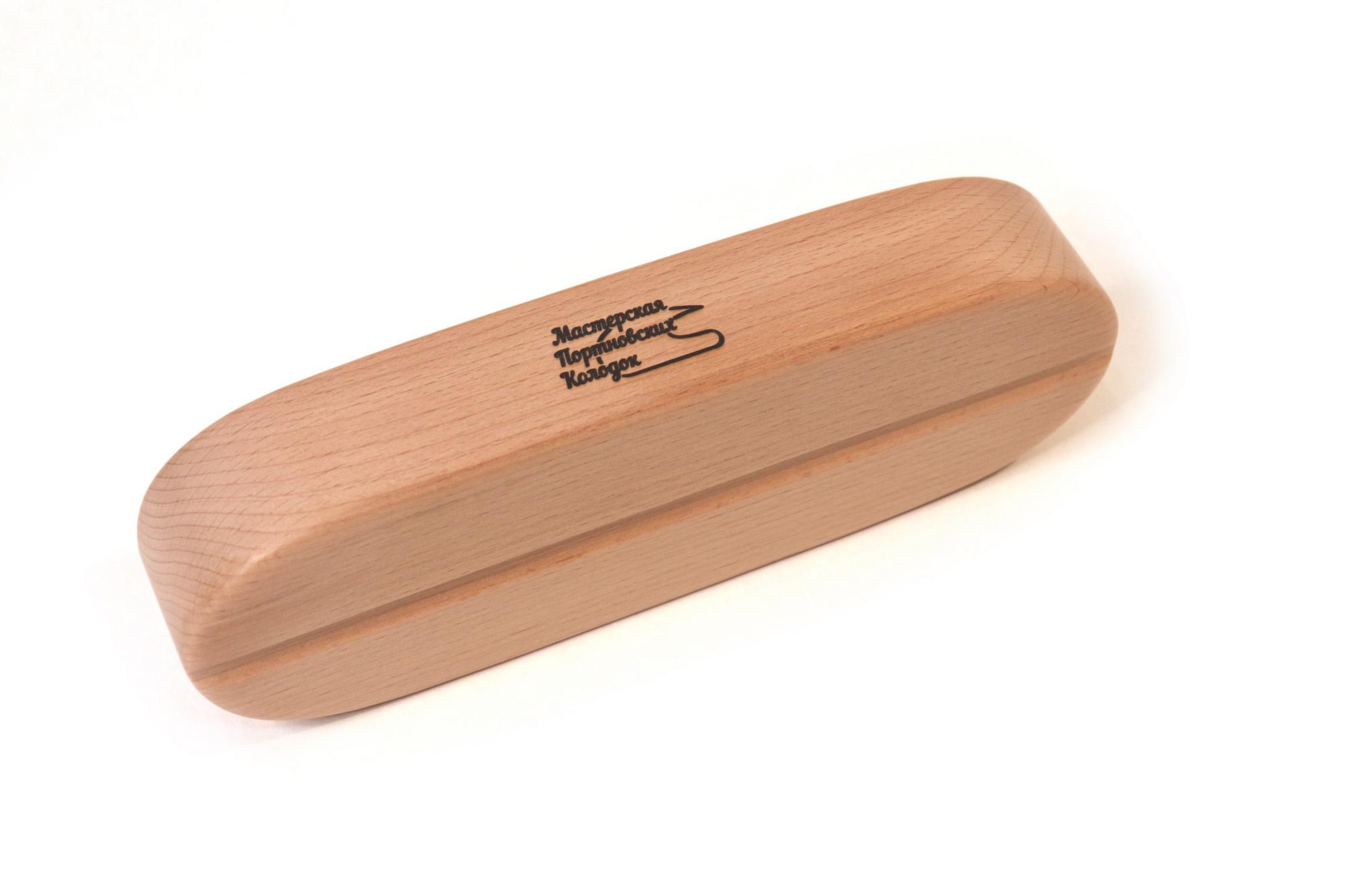 Портновский утюжок овальный удлиненный с пропилом под потайную молнию (двусторонний)