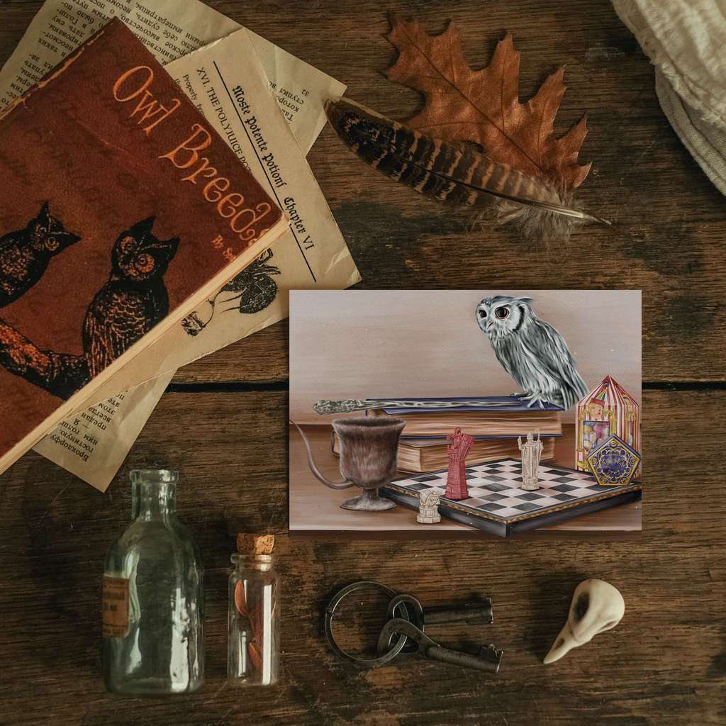 "Натюрморт Рона Уизли" открытка почтовая