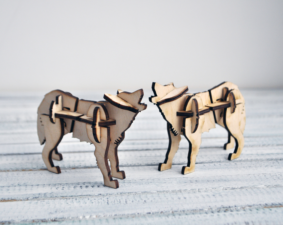 Сборный сувенир с сибирским характером - Волк Фёдор