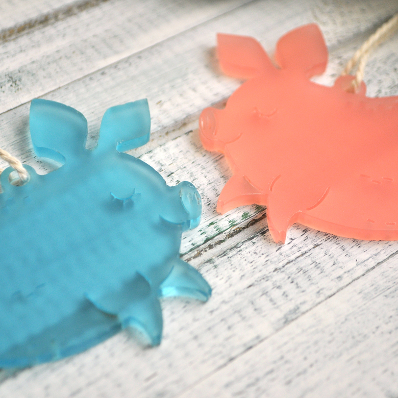 Ёлочная новогодняя игрушка - Символ года 2019 Свинья - купить необычный подарок на Новый год