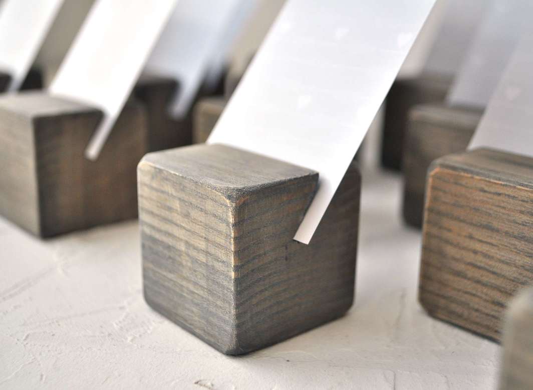 Ценник кубик из массива