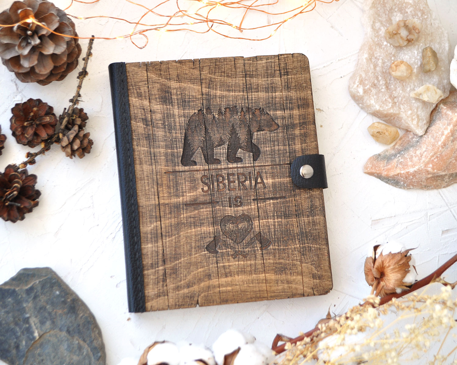 Тетрадь со сменными блоками "Сибирь"