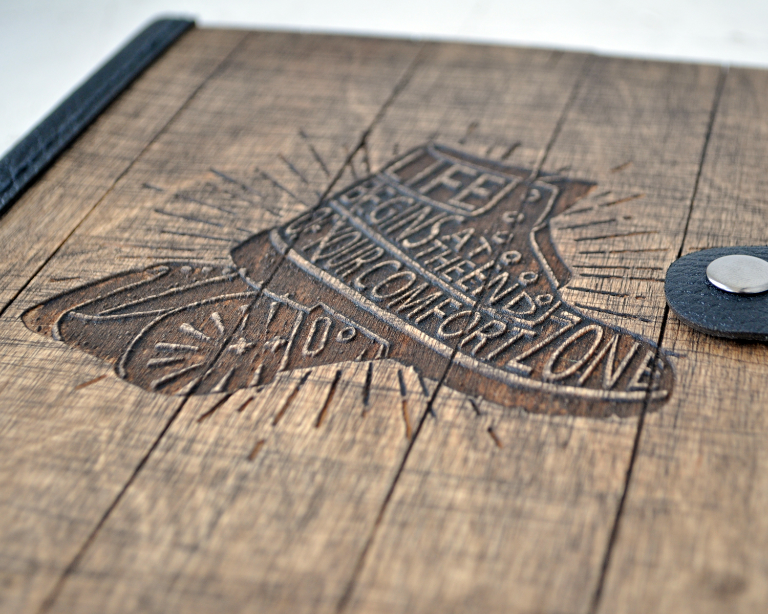 Тетрадь со сменными блоками "Ботинки путешественника"