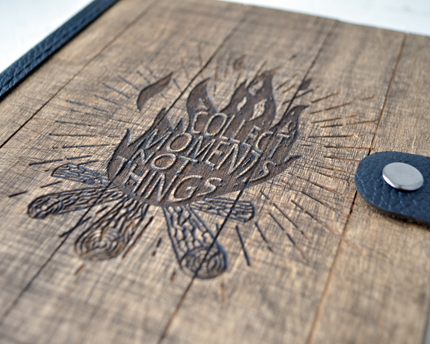 Тетрадь со сменными блоками "Костер"