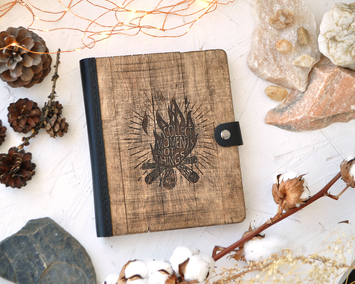 Тетрадь со сменными блоками "Костер"