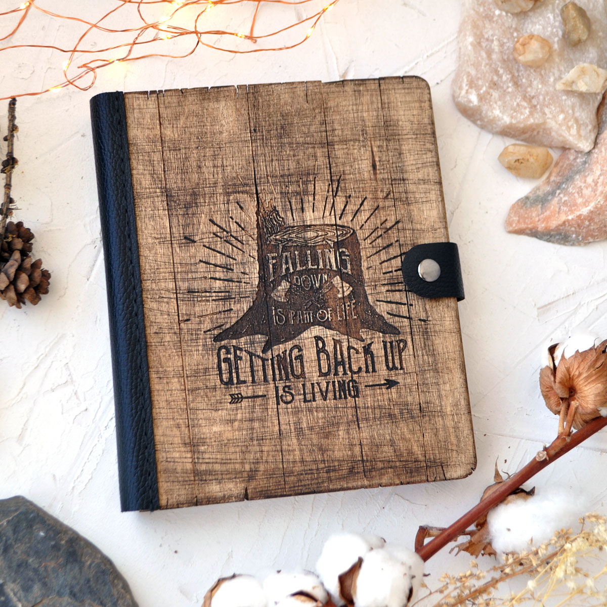 Тетрадь со сменными блоками "Пенек"