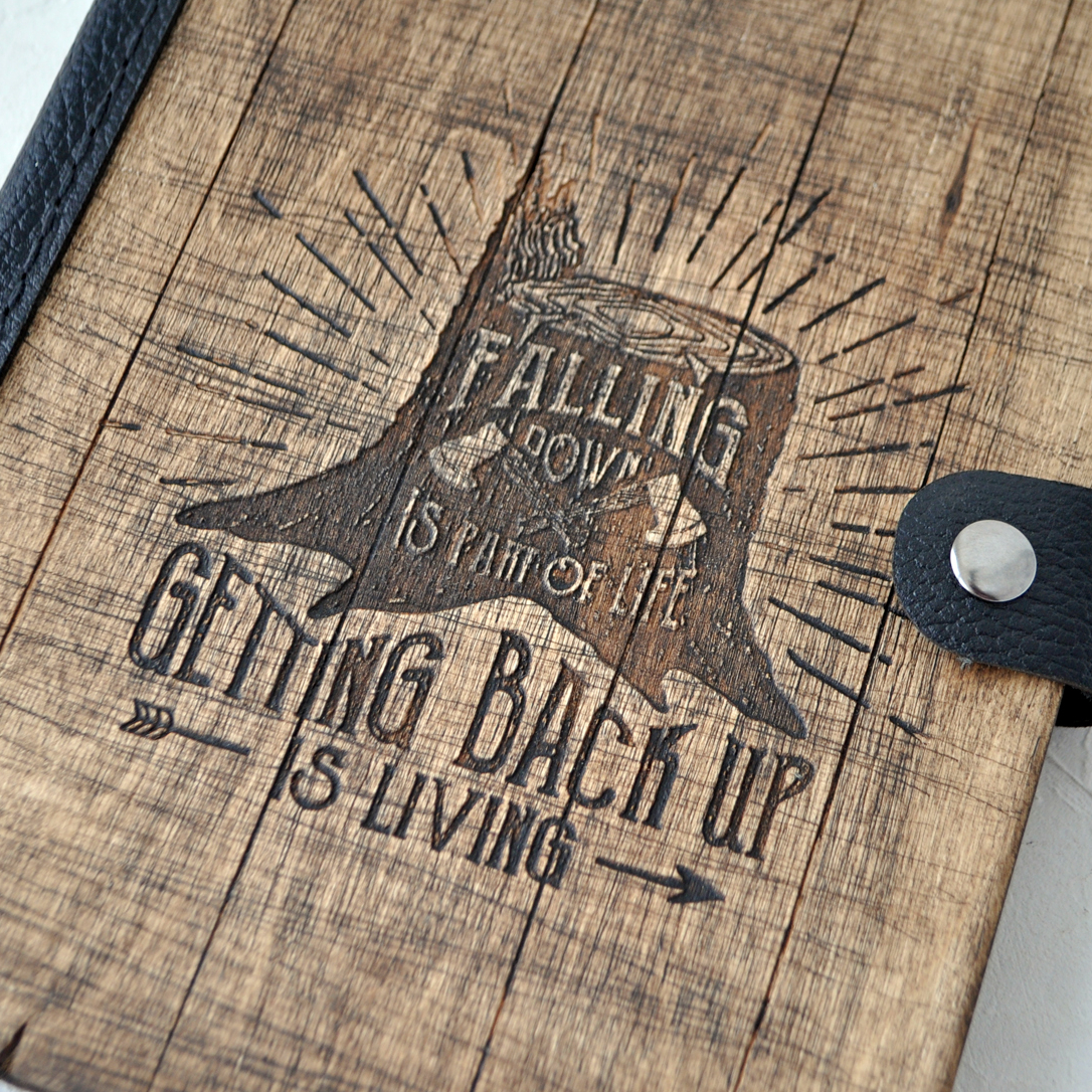 Тетрадь со сменными блоками "Пенек"