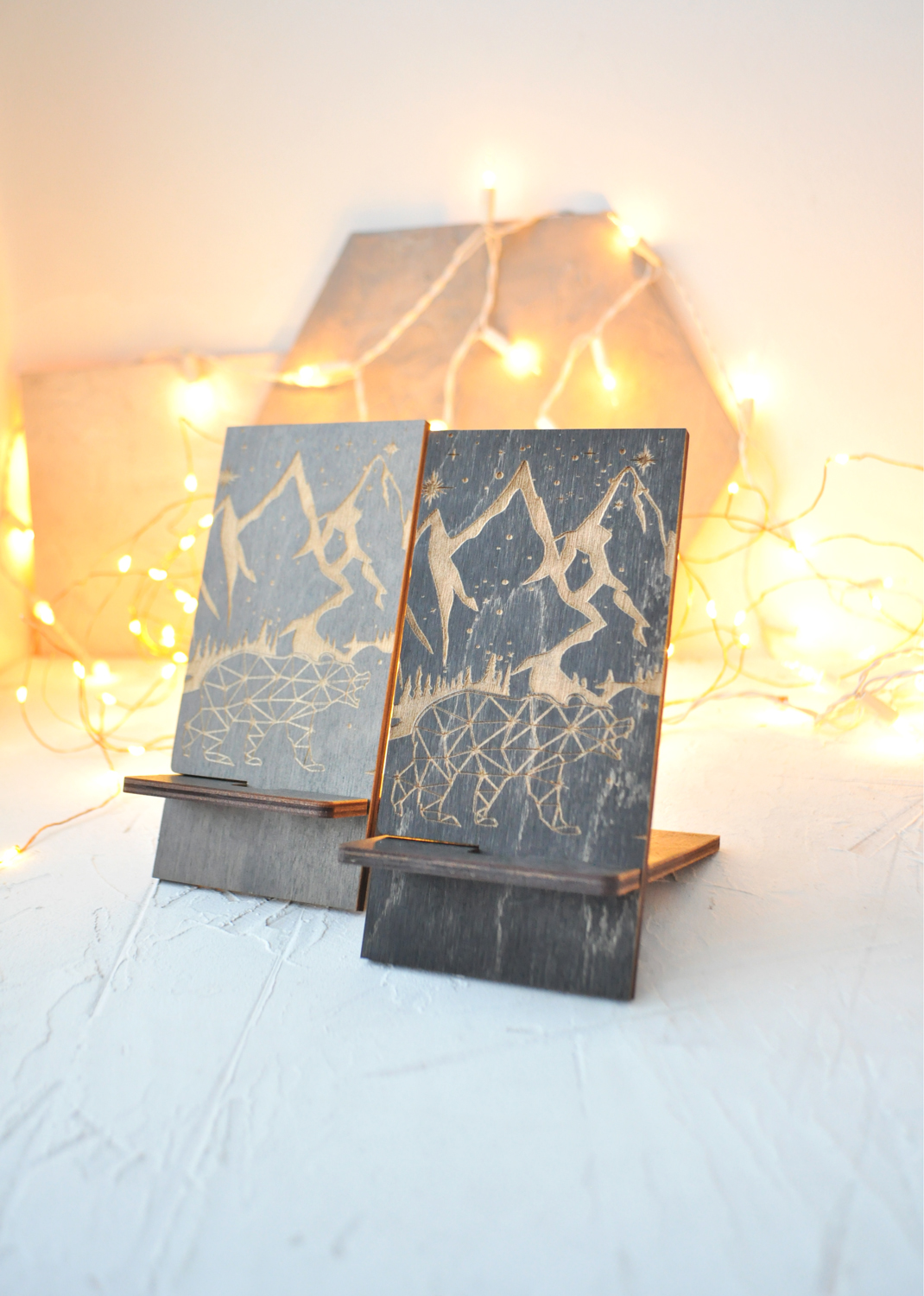 Подставка под телефон "Сибирь"