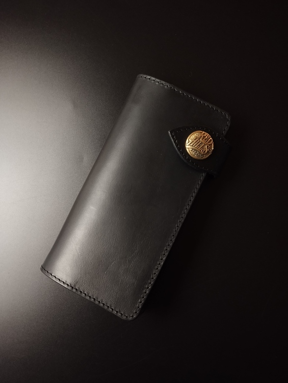 Long wallet All Black