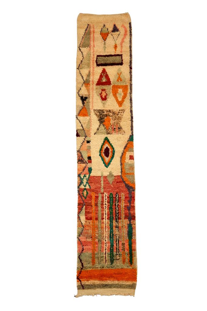 Марокканская дорожка Boujaad 413x76 см