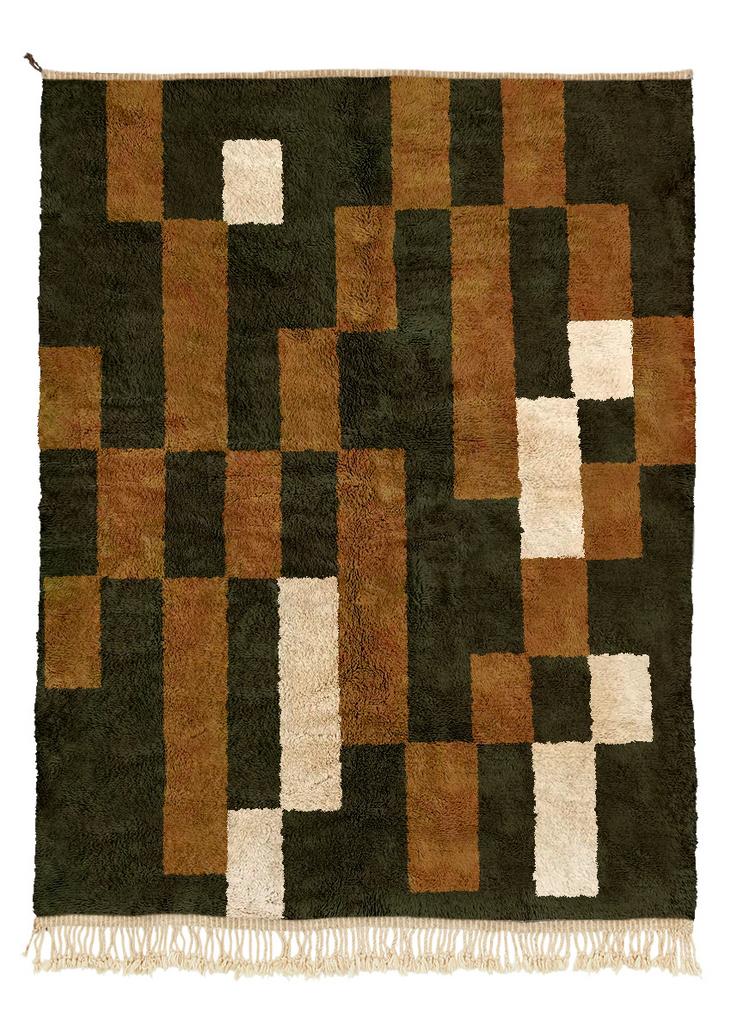 Марокканский ковёр Beni Mrirt "Composition n.4.2"