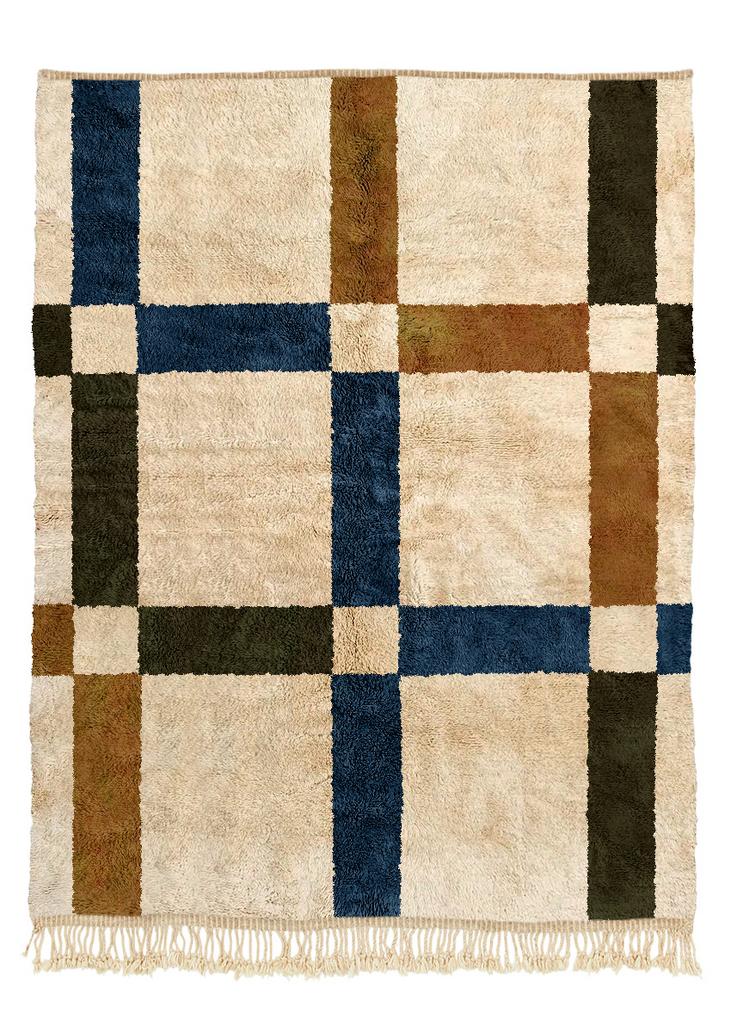 Марокканский ковёр Beni Mrirt "Composition n.5.3"