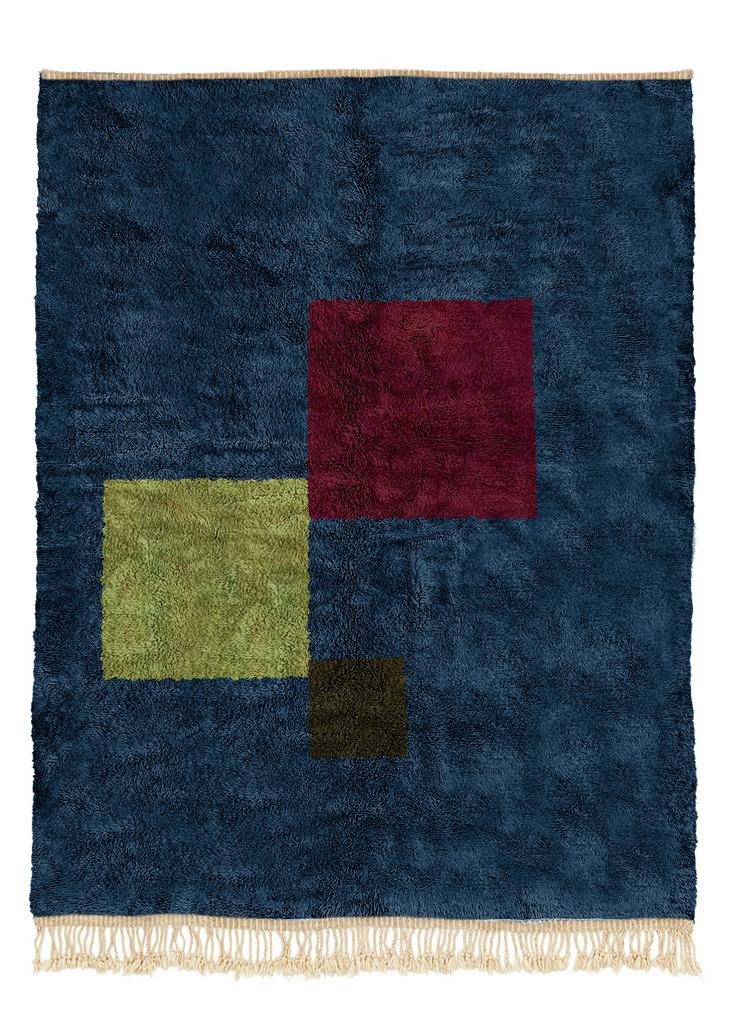 Марокканский ковёр Beni Mrirt "Composition n.6.2"