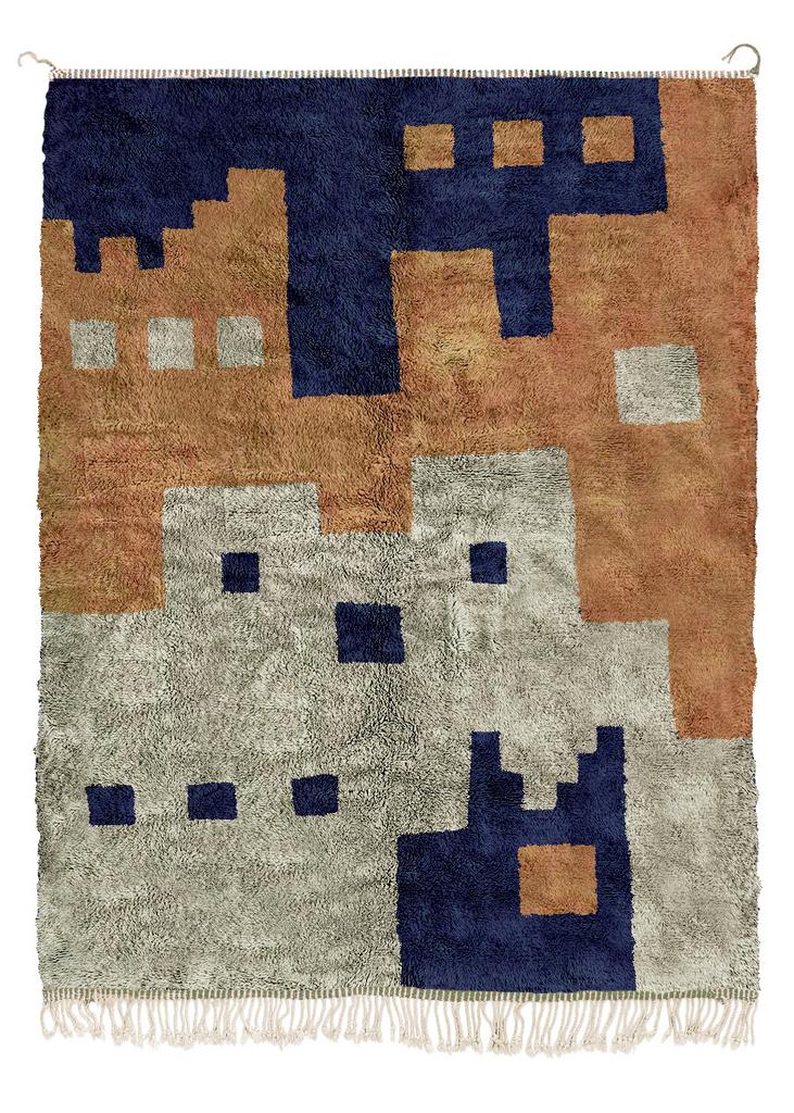 Берберский ковёр Beni Mrirt "Ksar n.1"