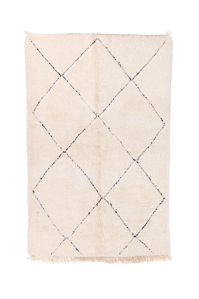 Марокканский ковёр из шерсти Beni Ourain 250x150 см