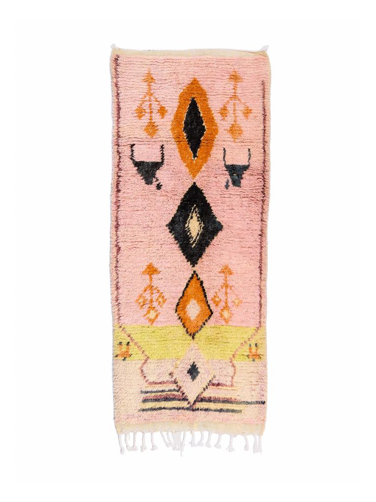 Винтажная марокканская дорожка Boujaad 235х95 см