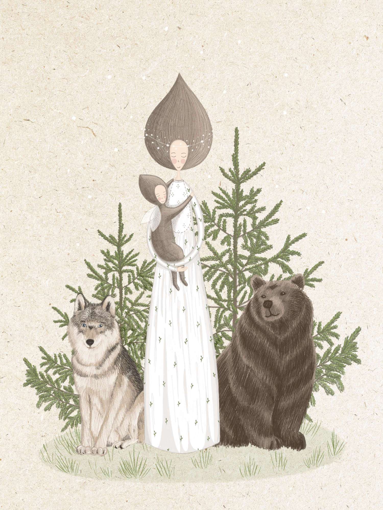 Лесные няньки