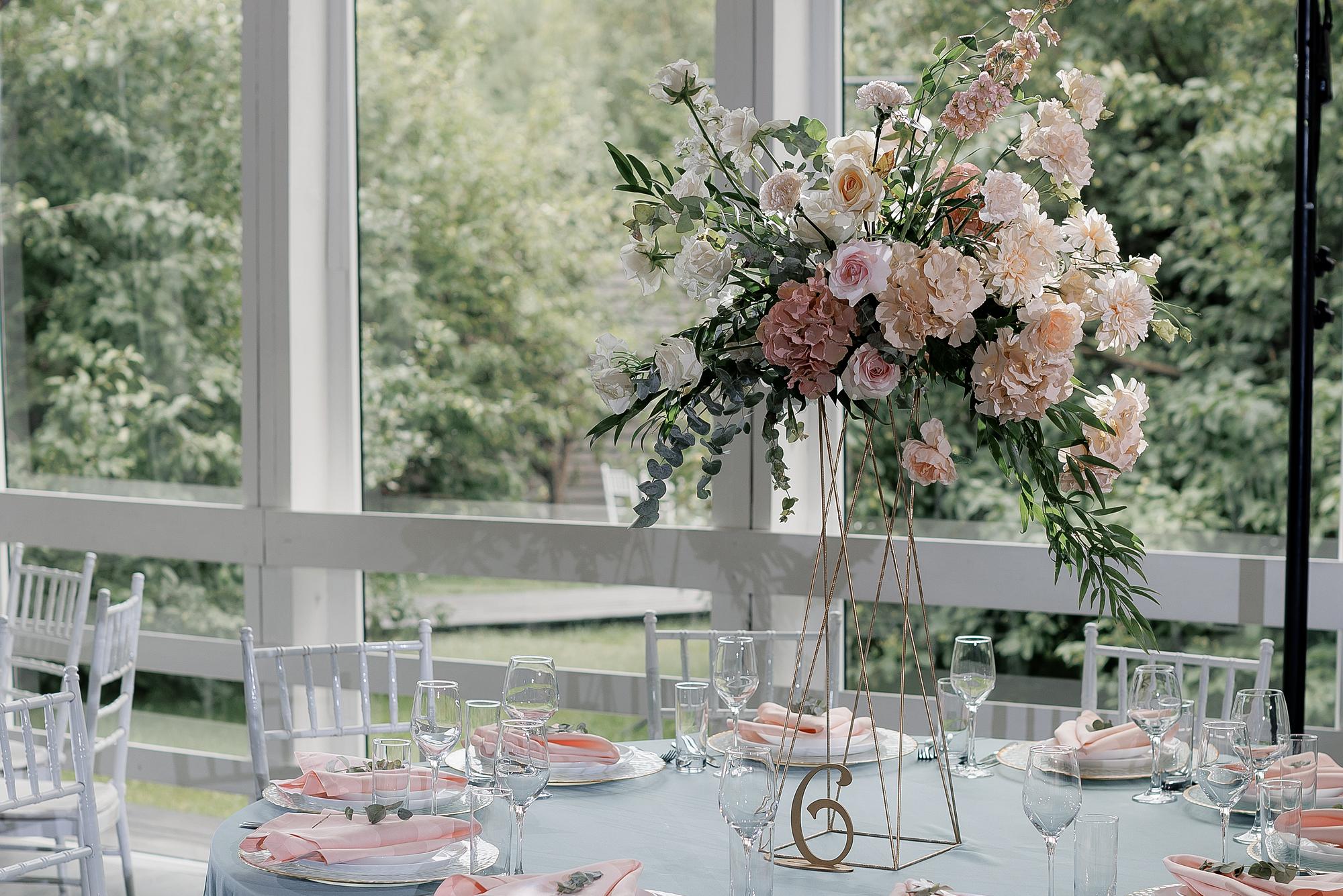 Композиция высокая "Акварель"