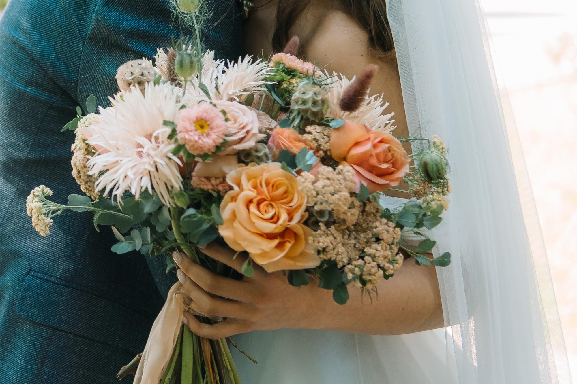 Свадебный букет  "Organic"