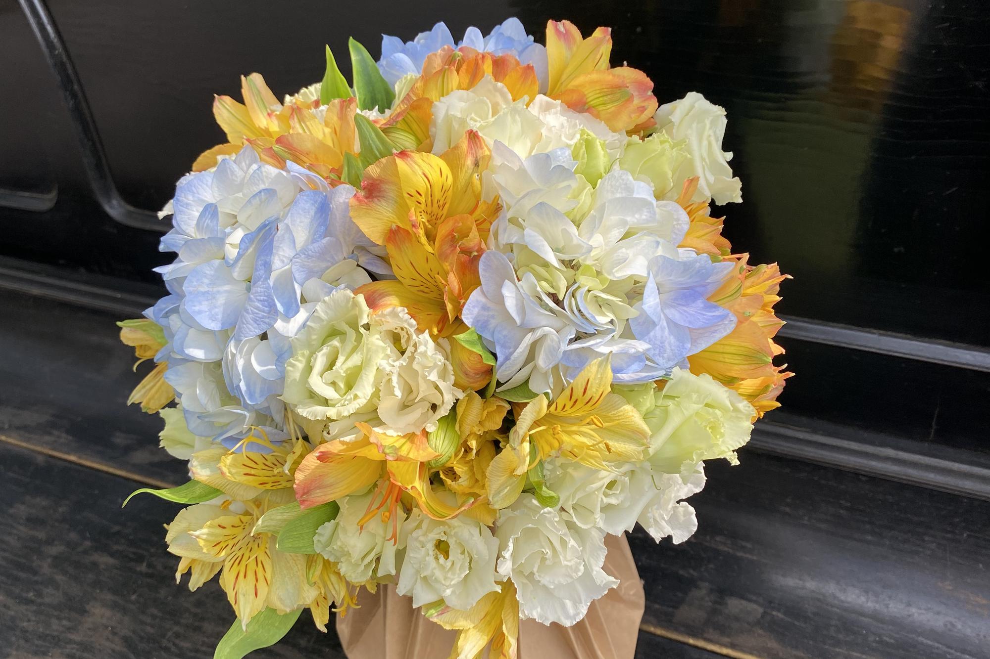 Свадебный букет "Sunshine"