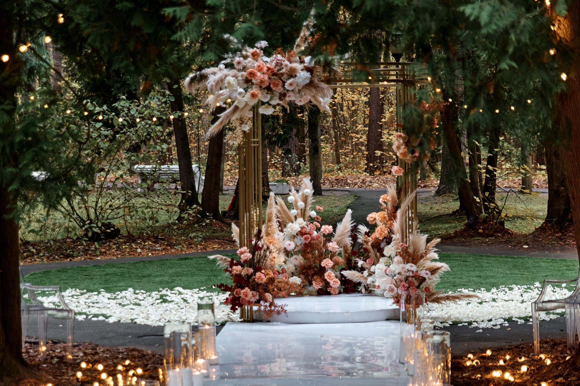 Церемония "Осенняя Бохо"