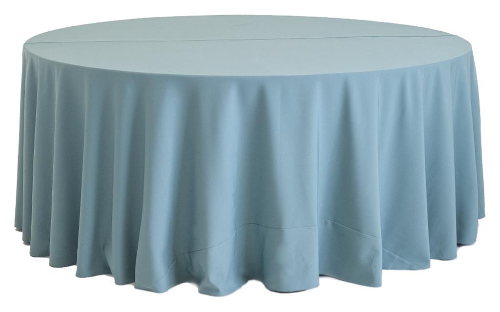 Скатерть круглая «Озёрная» габардин