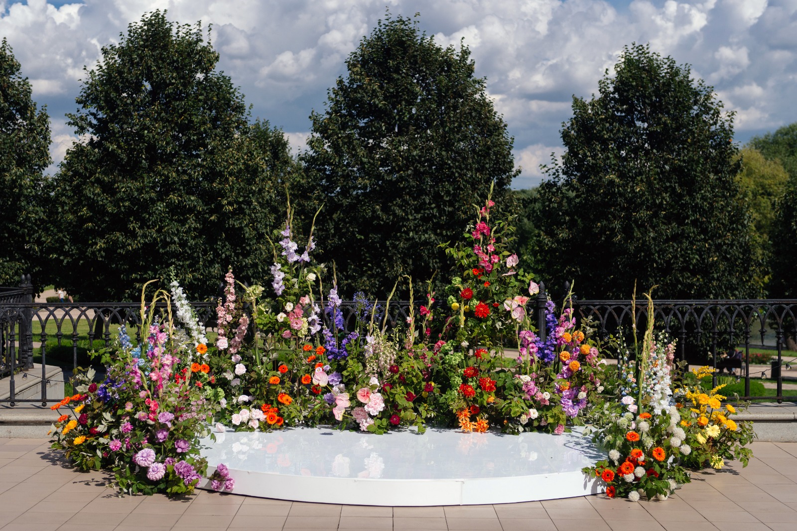 Церемония "Цветочная прохлада"