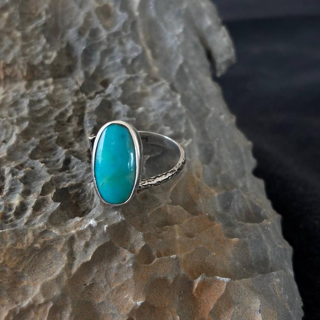 кольцо из бирюзы