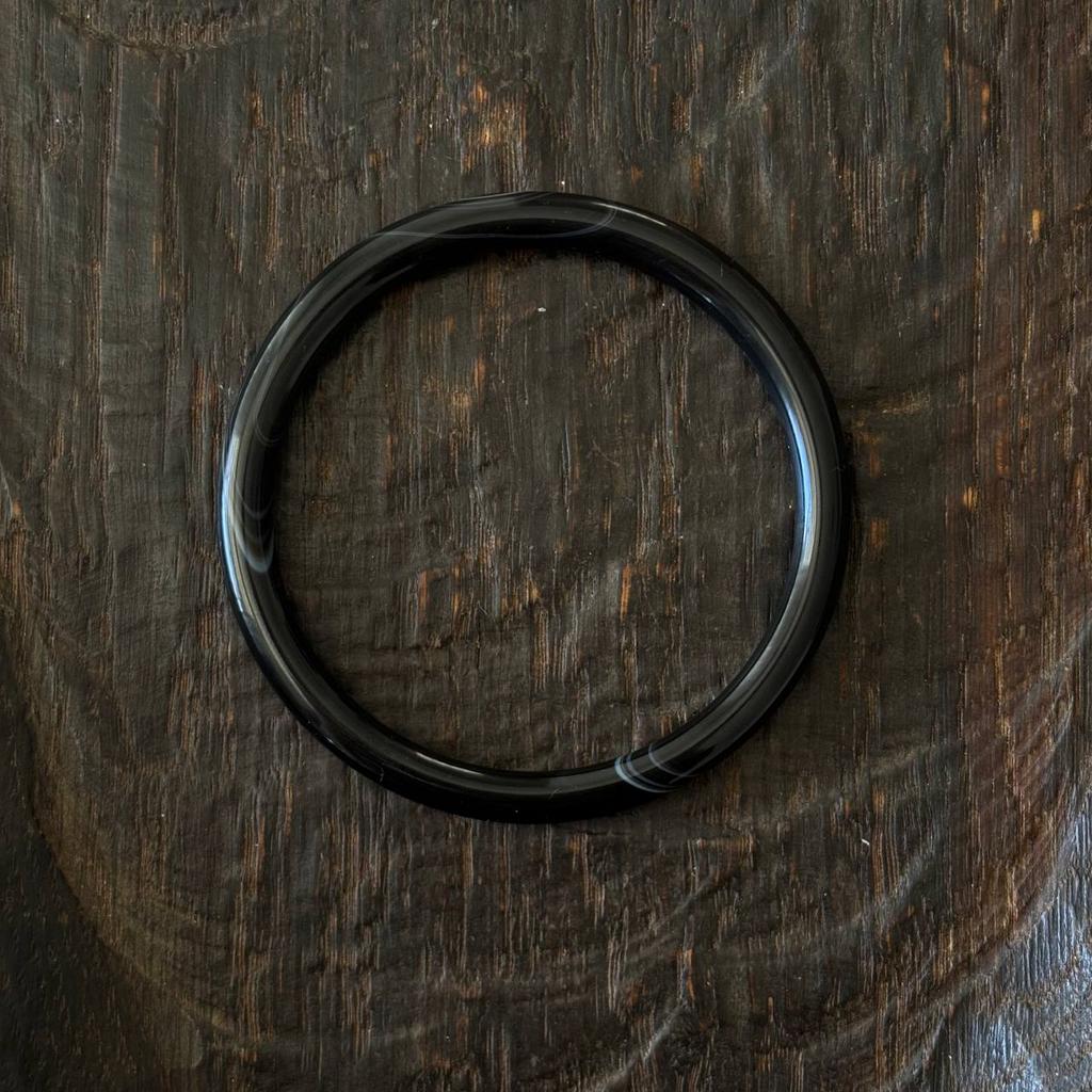 браслет из черного агата