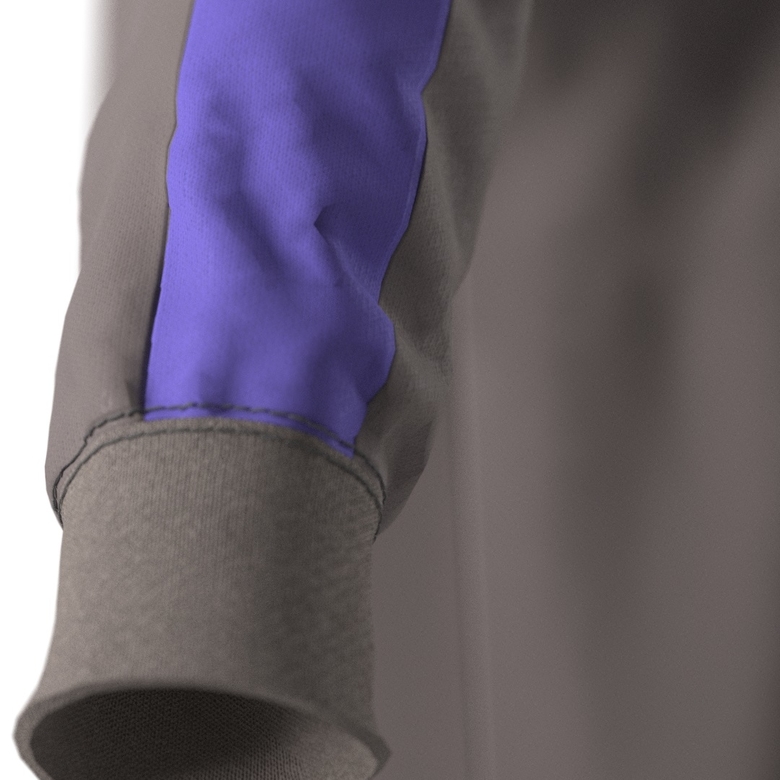 Выкройка детской толстовки D_001