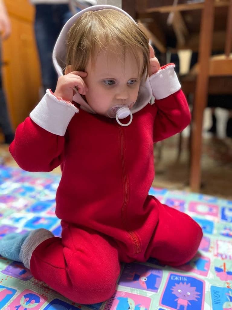 Выкройка детского комбинезона D_007