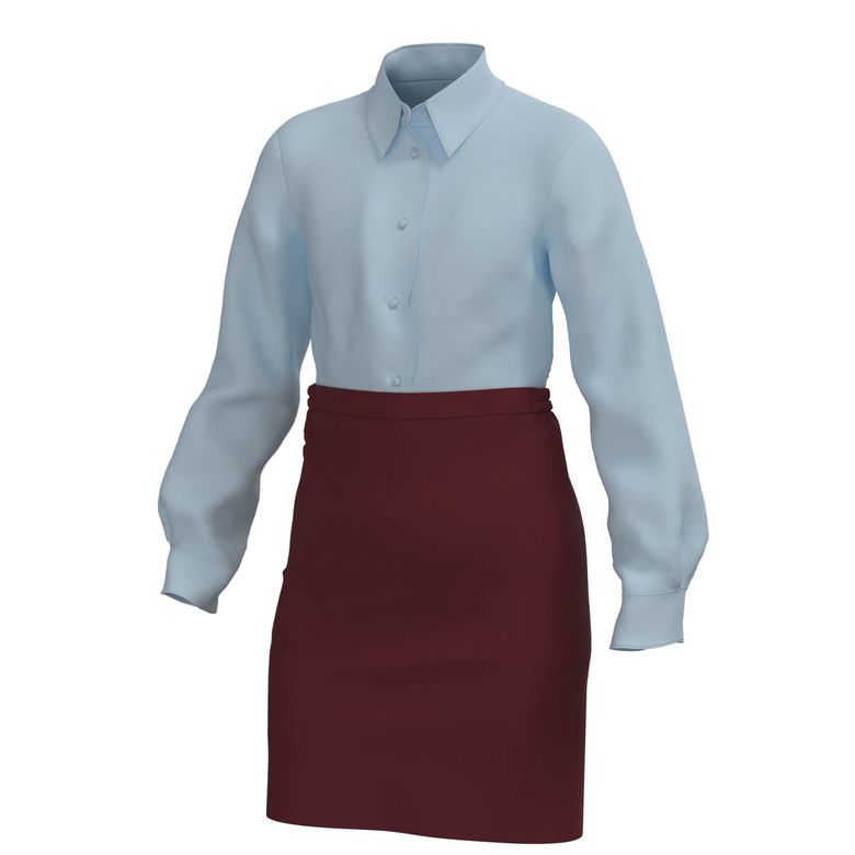 Выкройка блузки для девочек G_001