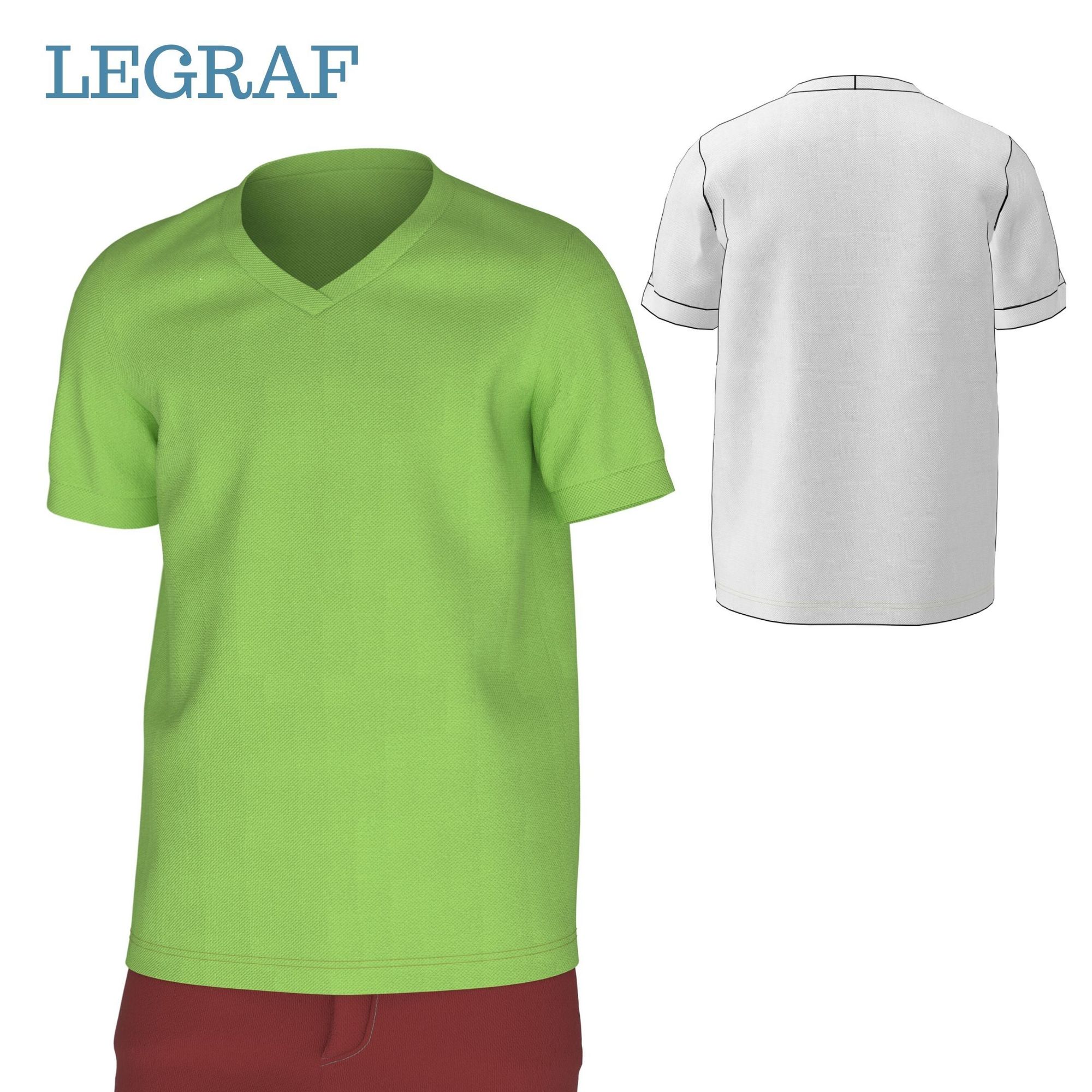 3D визуализация детской футболки