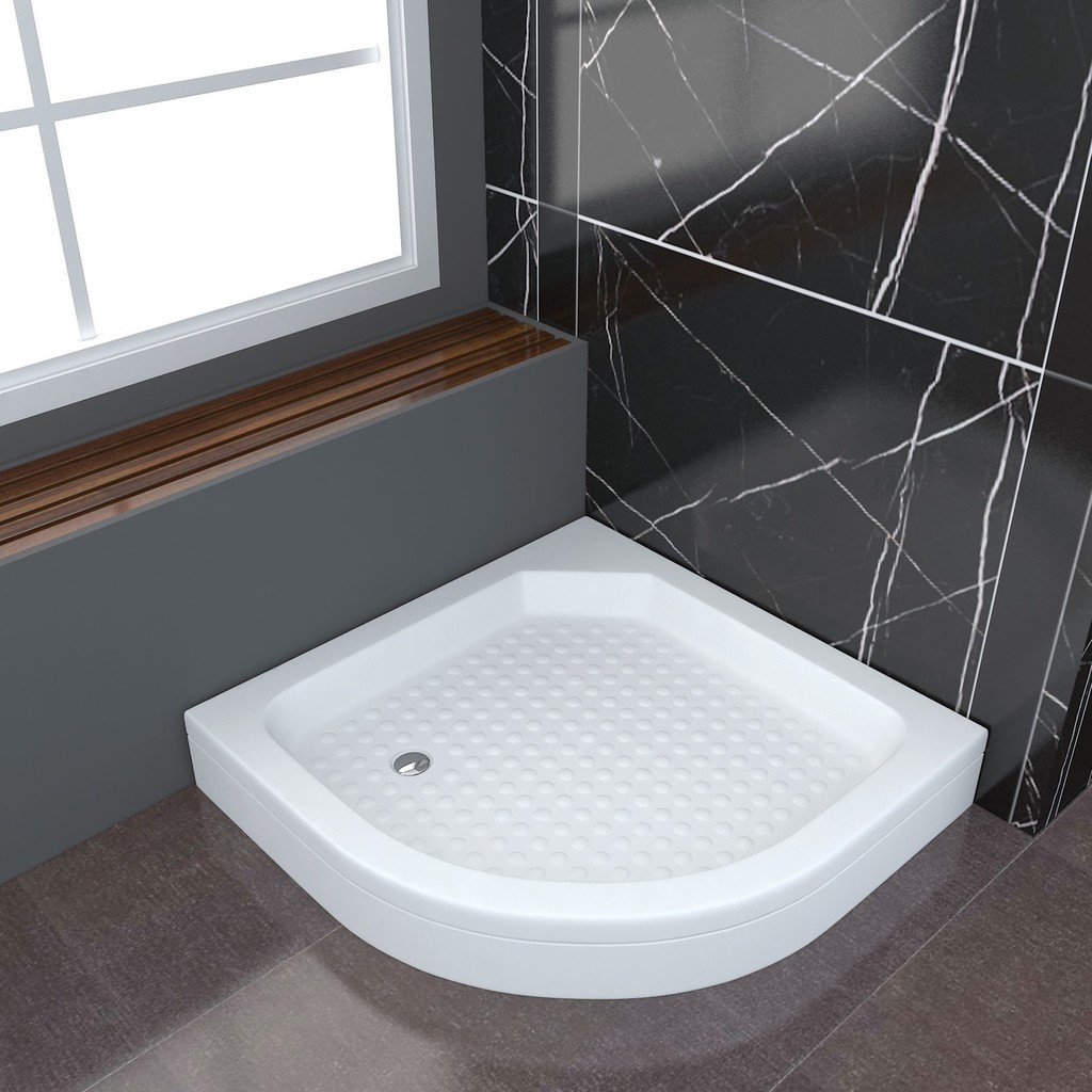 Поддон полукруглый 80х80