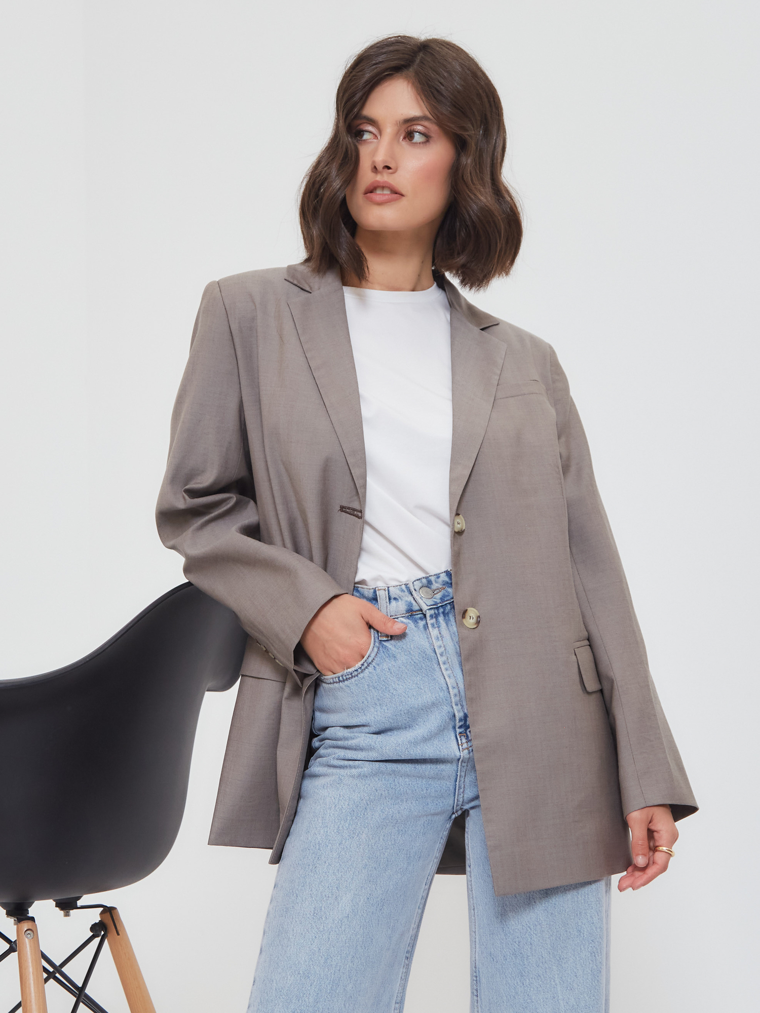 Пиджак из шерсти